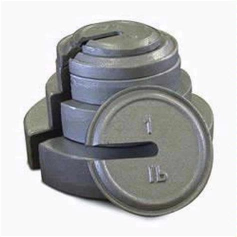 avoirdupois and metric slotted interlocking weights|Rice Lake ASTM Class 7 Avoirdupois slotted Interlocking, .